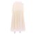 Falda larga beige con lazo Paco Rabanne