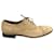 Autre Marque Richelieu Georges Verde in Camoscio Beige  - vista 1