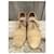 Autre Marque Richelieu Georges Verde in Camoscio Beige  - vista 6