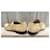 Autre Marque Richelieu Georges Verde in Camoscio Beige  - vista 7