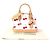 Bolso Alma BB Monograma Cereza Louis Vuitton Blanco - vista 17