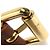 Bracciale in pelle marrone Prada con charm - vista 10