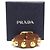 Bracciale in pelle marrone Prada con charm - vista 12