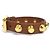 Bracciale in pelle marrone Prada con charm - vista 4