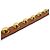 Bracciale in pelle marrone Prada con charm - vista 7