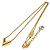 Louis Vuitton Essential V Metallkette Golden - Ansicht 11