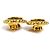 Orecchini a clip dorati Chanel D'oro - vista 4