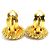 Orecchini a clip dorati Chanel D'oro - vista 6