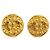 Orecchini a clip dorati Chanel D'oro