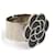 Bracciale Bangle Chanel in nero e argento  - vista 2