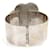 Bracciale Bangle Chanel in nero e argento  - vista 4