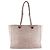 Borsa a Spalla Chanel Deauville MM in Tweed Rosa - vista 3