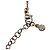 Collana Pendente CC Strass in Ottone Argento Chanel - vista 3