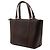 Borsa in pelle marrone Burberry Marrone scuro - vista 2