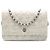 Wallet On Chain Portafoglio Chanel in tweed rivestito marrone con catena CC Beige