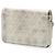 Wallet On Chain Portafoglio Chanel in tweed rivestito marrone con catena CC Beige - vista 2