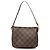 Trousse Pochette Damier Ebene Marrone Louis Vuitton