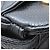 Borsa a spalla Chanel in caviar trapuntato nero con tasca frontale CC - vista 14