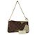 Pochette in Tela Damier Louis Vuitton Marrone Damier ebene - vista 8