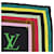 Sciarpa in seta Monogram Louis Vuitton Marrone Nero Multicolore Monogramma  - vista 5