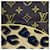 Sciarpa in seta monogramma marrone Louis Vuitton - vista 6