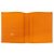 Billetera bi-fold compacta Evelyne de Hermès en naranja - vista 5