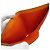 Billetera bi-fold compacta Evelyne de Hermès en naranja - vista 6