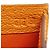 Billetera bi-fold compacta Evelyne de Hermès en naranja - vista 7