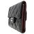 Chanel Schwarze Matelassé Lammleder Trifold Geldbörse - Ansicht 4