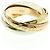 Anello di moda Trinity di Cartier D'oro
