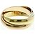 Anello di moda Trinity di Cartier D'oro - vista 7