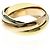 Anello di moda Cartier Trinity D'oro - vista 4