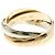 Anello di moda Cartier Trinity D'oro - vista 7