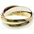 Anello di moda Cartier Trinity D'oro - vista 8