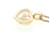 Collar Péndulo Chopard Happy Diamonds Dorado - vista 3