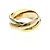 Anello Trinity di Cartier in oro 18K D'oro