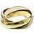 Anello Trinity di Cartier in oro 18K D'oro - vista 9