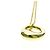 Tiffany & Co Collana Cerchio Eterno Tiffany D'oro - vista 4