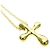 Tiffany & Co Collana croce piccola Tiffany in oro giallo 18K D'oro - vista 7