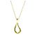 Elsa Peretti Tiffany & Co Collana a goccia aperta Tiffany in oro giallo 18K D'oro