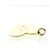 Tiffany & Co Collana pendente a cuore Tiffany in oro giallo 18K con diamante D'oro - vista 5