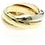 Anello Trinity di Cartier D'oro - vista 3