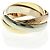 Anello Trinity di Cartier D'oro - vista 4