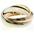 Anello Trinity di Cartier D'oro - vista 5
