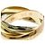Anello Trinity di Cartier D'oro - vista 7