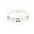 Anello in oro bianco 18K Gucci Icon Argento
