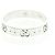 Anello in oro bianco 18K Gucci Icon Argento - vista 3
