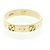 Anello in oro giallo 18K Gucci Icon D'oro - vista 2