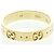 Anello in oro giallo 18K Gucci Icon D'oro - vista 7