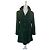 Nuevo abrigo de ante verde caqui de Gerard Darel Verde oscuro